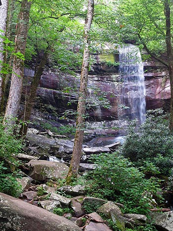 Roaring Fork Trail and Rainbow Falls